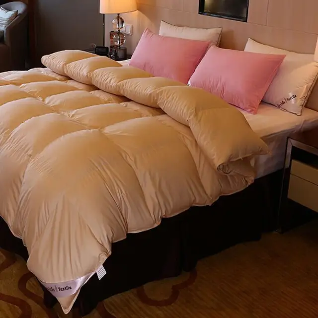 5 Star Hotel Quality 3 Color 100 Goose Down Luxury White