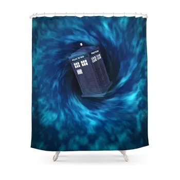 

TARDIS "Dr. WHO" Shower Curtain