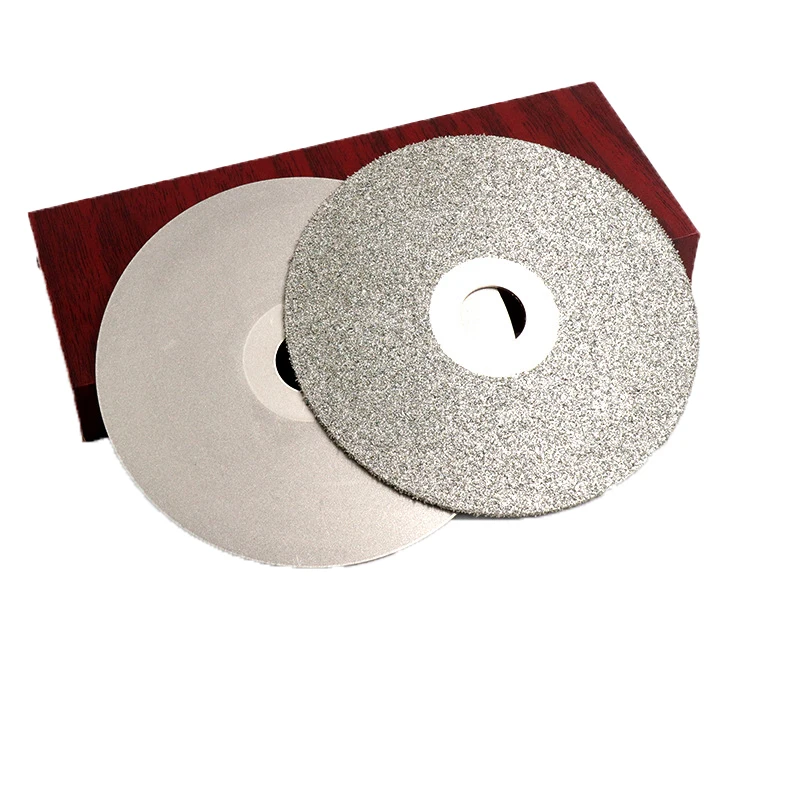 4 дюйма зернистость 36-3000 алмазный шлифовальный диск с покрытием плоский круг лапидарные инструменты для заточки алмазных лезвий драгоценный камень