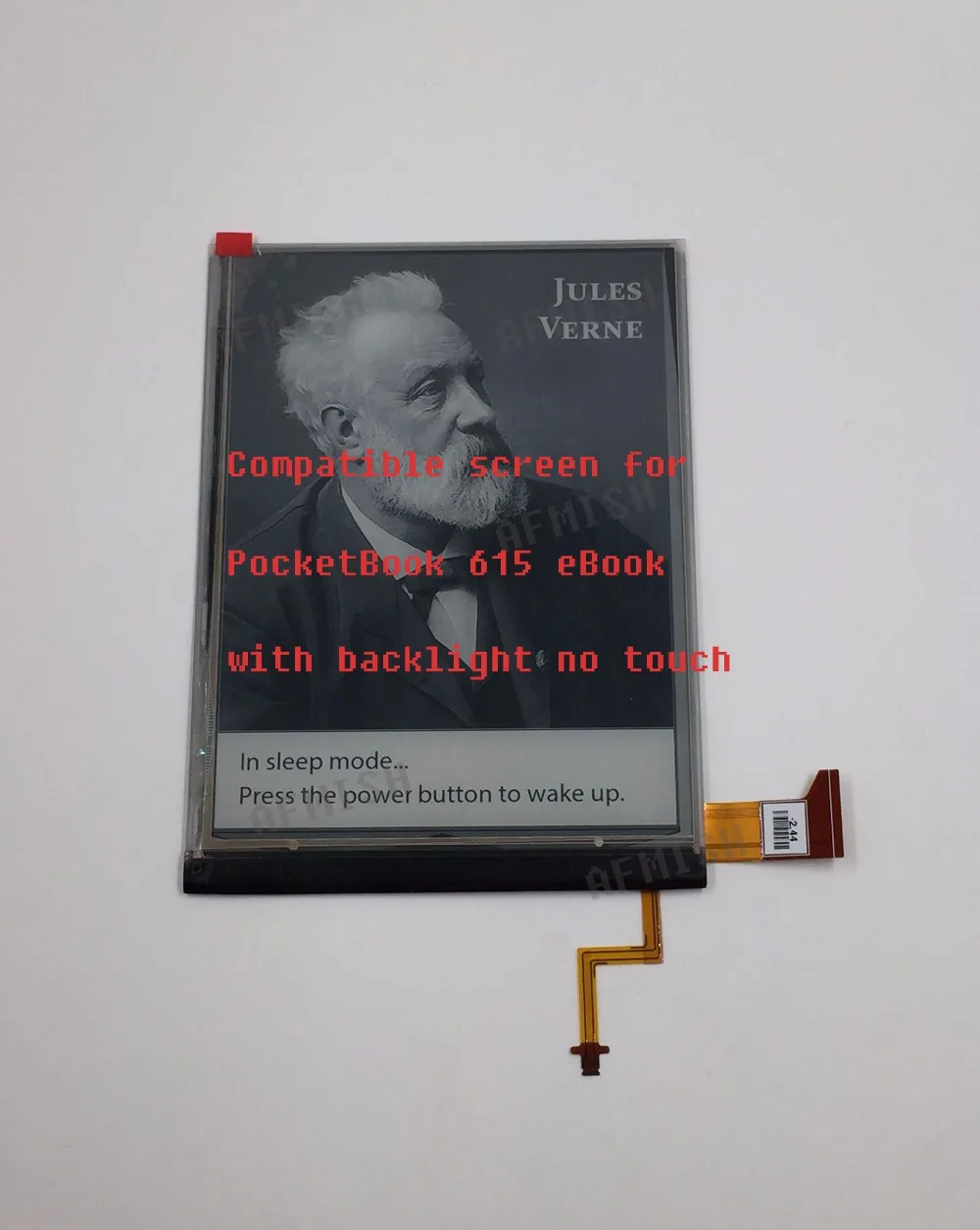 100% new eink 6″ebook lcd screen compatible for pocketbook 615 pocketbook615 LCD display screen is matte with backlight no touch