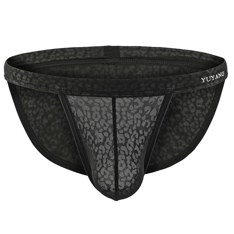 Мужское нижнее белье Cueca жаккардовые дышащие трусы для геев мужское сексуальное