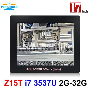 شراءPartaker Elite Z15T لوحة كمبيوتر 17 بوصة الصناعية مع صنع في الصين 5 سلك مقاوم شاشة تعمل باللمس كور I7 3537U المعالج
