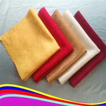 

BALLE Solid Polyester Cloth Napkin for Wedding Party Restaurant Dinner Washable Easy Care