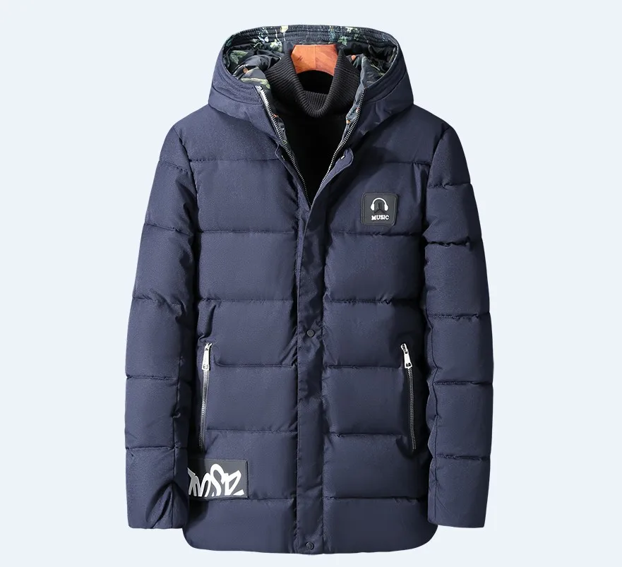 

Plus Size 4XL 5XL 6XL 7XL 8XL 9XL Mens Hooded Collar Winter Jackets 120