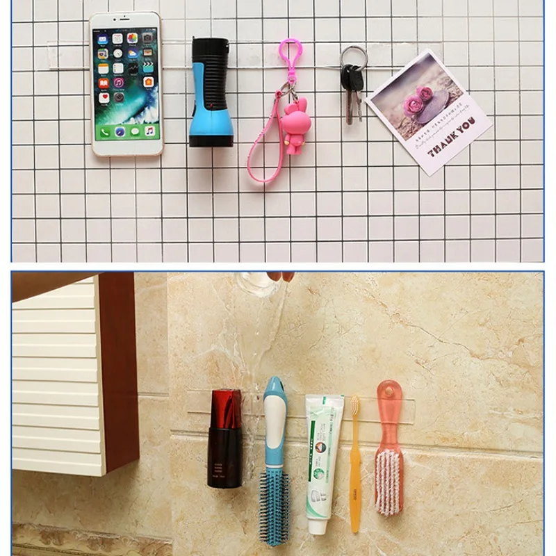 

1m/3m/5m Multifunction Nano-free Double-sided Tape Universal Sticker Super Stickiness Gel Grip Tape Reusable Removable Washable