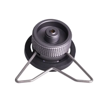 

Aluminum alloy Stove Adapter Gas Tank Converter Connector Portable Lightweight Gas Cartridge Tank Cylinder Adapter