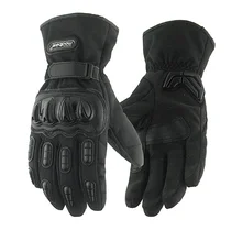 Лыжные перчатки для снегохода, водонепроницаемые зимние мотоциклетные перчатки для мужчин и женщин, ветрозащитные теплые лыжные перчатки guantes luva