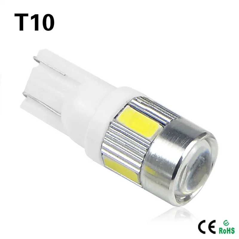 CANBUS T 10 LED 194 168 HID Белый Авто свет 5730 SMD 6 светодиодов лампа противотуманный сигнал
