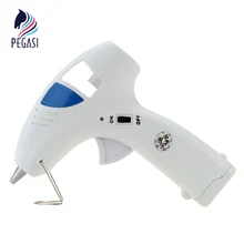 PEGASI 10W 6V Mini Professional Battery Hot Melt Glue Gun Practical Cordless Heating High Temp Heater Craft Repair Tool