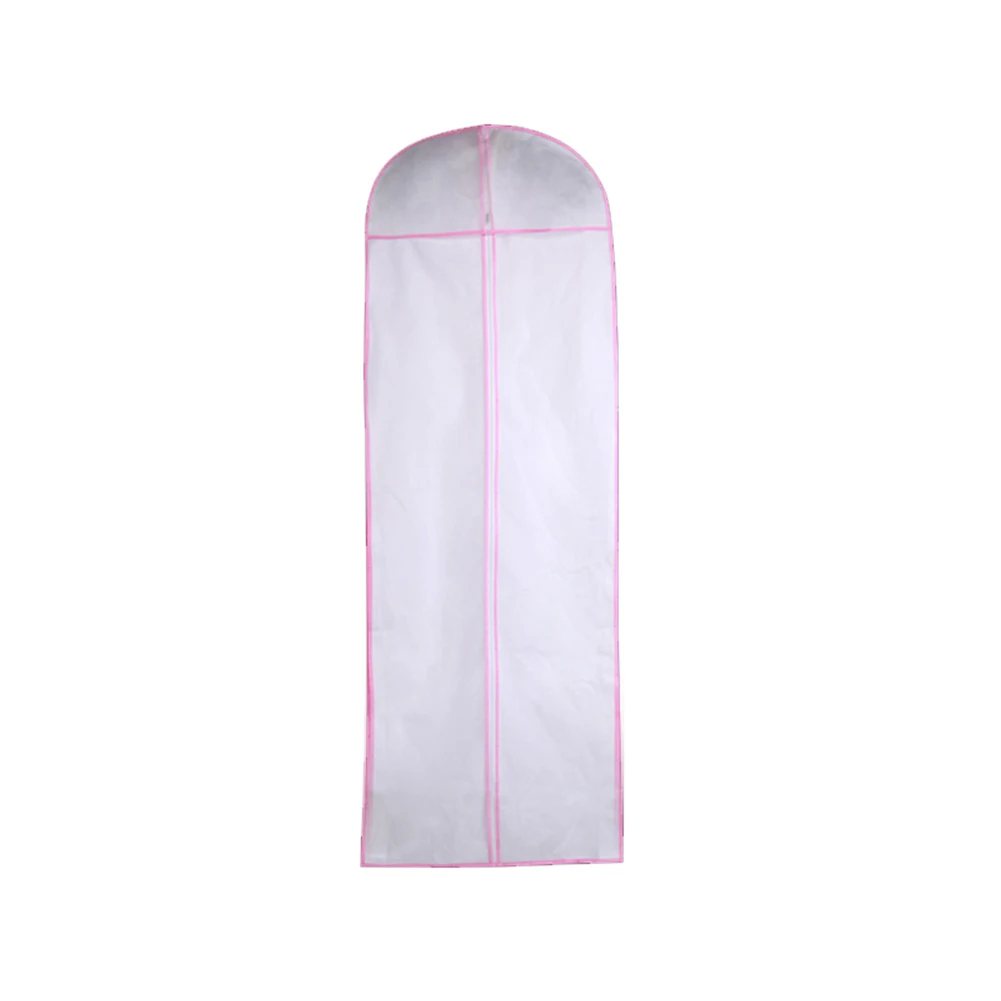 Нетканая ткань свадебное, бальное платье пылезащитный чехол Свадебная сумка для хранения одежды длинный чехол для одежды чехол