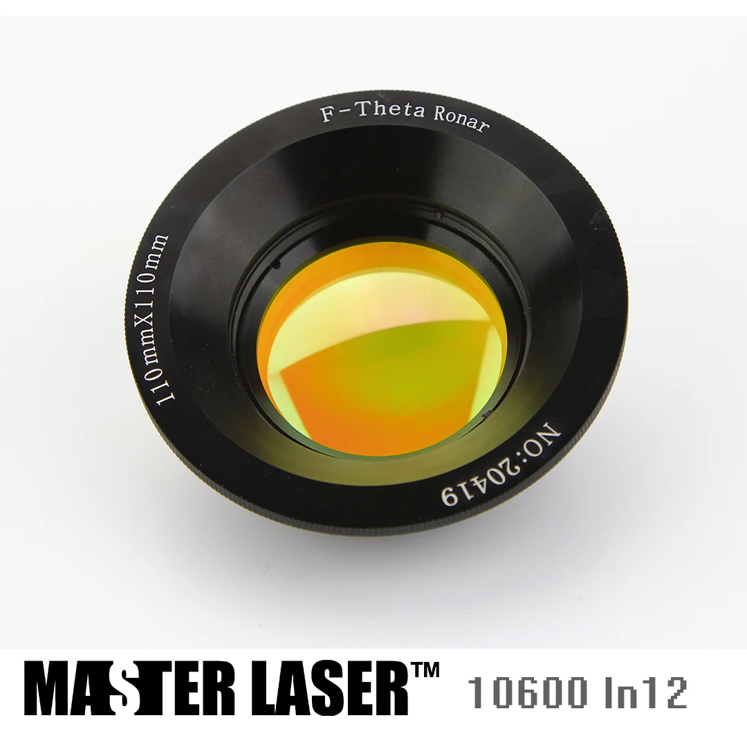 Carmanhaas Co2 Laser FTheta Scan Lens For Laser Marking ZnSe Scanner