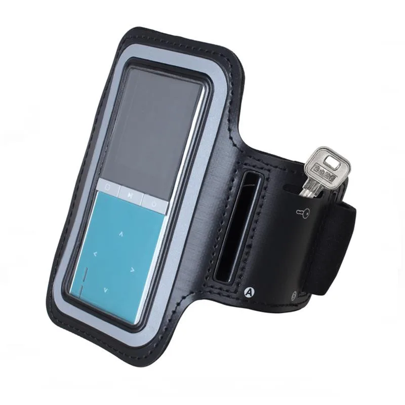 

MP3 Player Case Running Arm Band Sport Leather Armband Case Cover for Ipod nano 4th 5th ONN W6 W7 W8 RUIZU X06 BENJIE C1 K9 C6