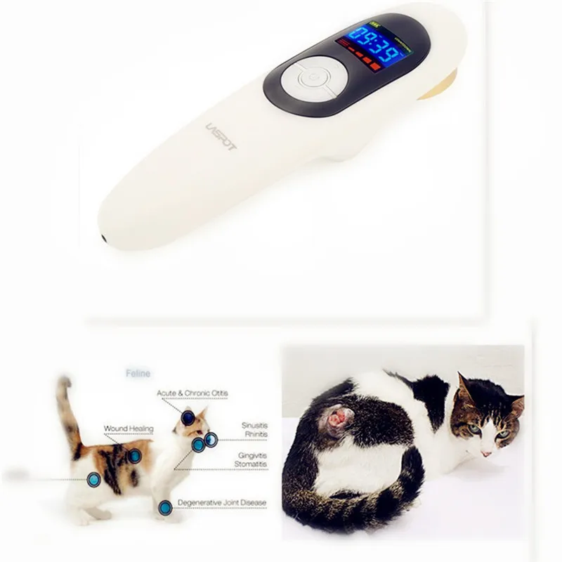 

Animal arthritis or tissue pain reliever by safety cold laser therapy from LASPOT factory