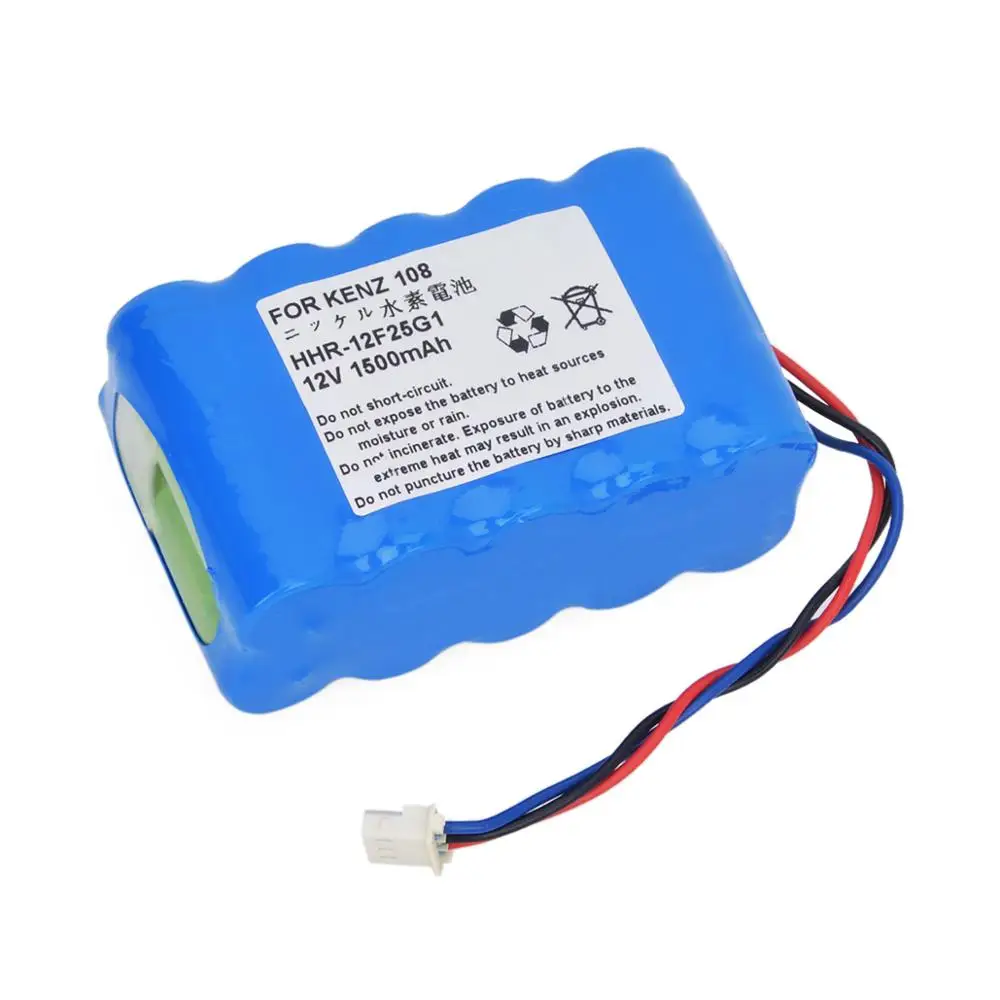 

1500mAH NEW ECG battery for Kenz Cardico Kenz Cardico HHR-12F25G1 ECG 108 ECG 110 ECG108 ECG110