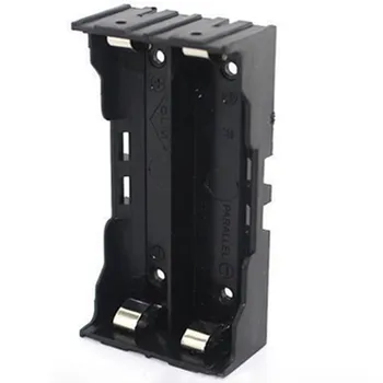 

#H40 Plastic Battery Storage Box Battery Adapter DIY Storage Box Holder Case For 2 X 18650 3.7V Rechargeable Battery Box