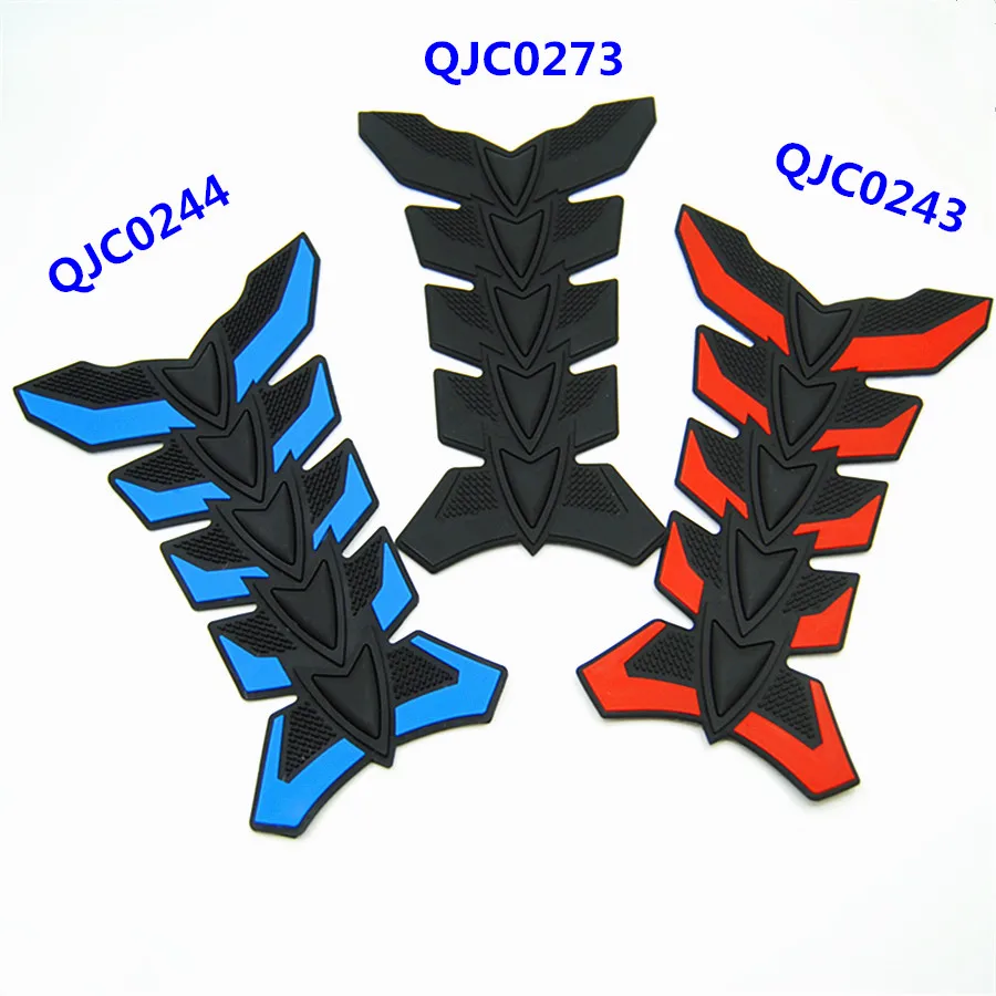Motorcycle Decale 3D Rubber Sticker Polyester Resin Fuel Gas Tank Pad General Motorcycle Decals Sticker