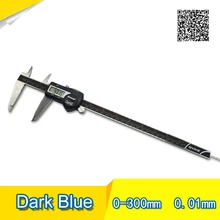 Best price Free shipping Digital Caliper IP54 300mm Dark blue High quality Digital display calipers 0-300 digital vernier caliper