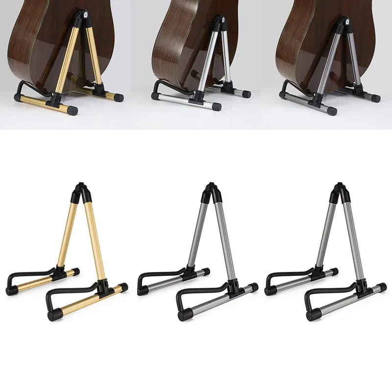 

Universal Guitar Rack Stander Holder Folding A-Frame for Electric Guitar Classic Guitars Base Ukulele Floor Stand Holder Tool