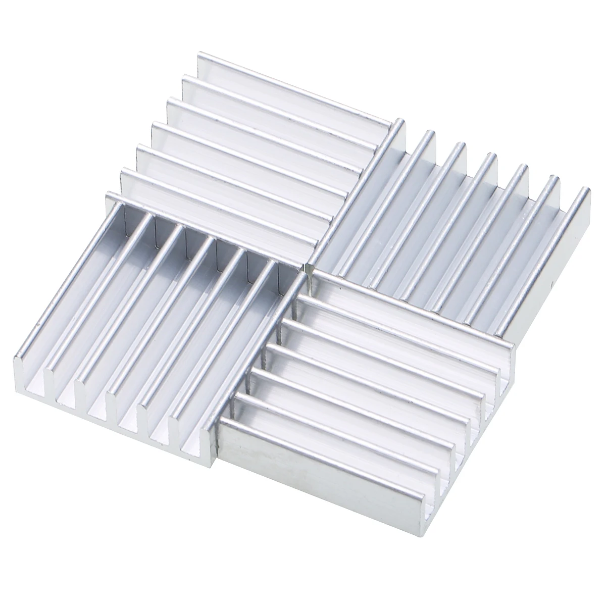 DWZ 10pcs 20mm*20mm*6mm Heat Sink Aluminum Heatsink Radiator