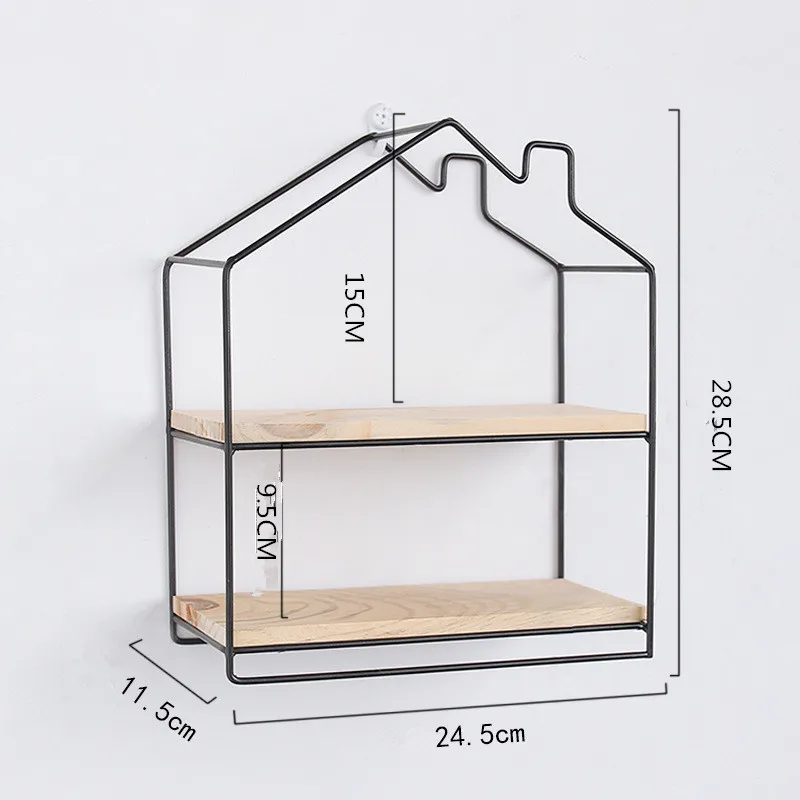chimney house decoration storage rack (7)