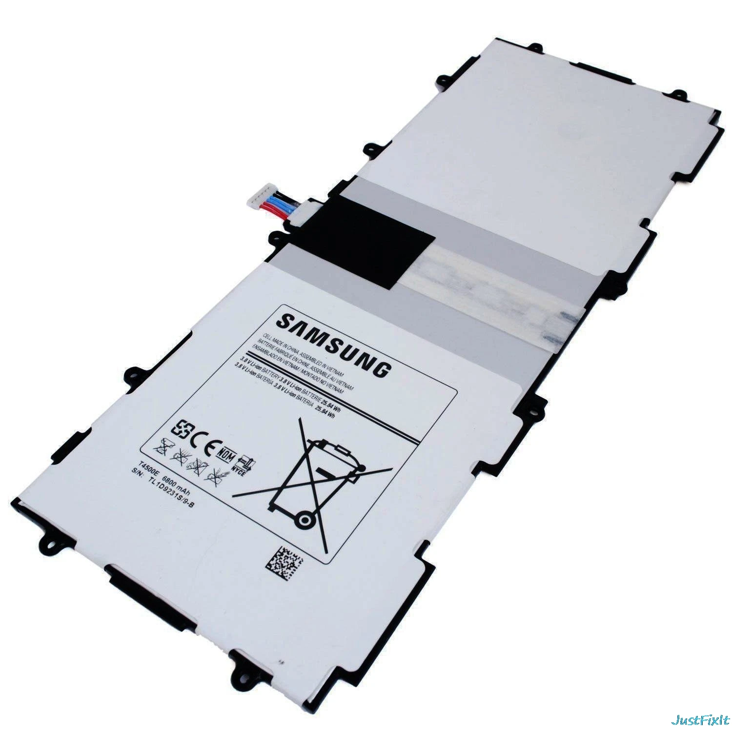 

T4500E 100% Original Replacement Battery For Samsung GALAXY Tab 3 P5210 P5200 P5220 Authentic Tablet Battery 6800mAh