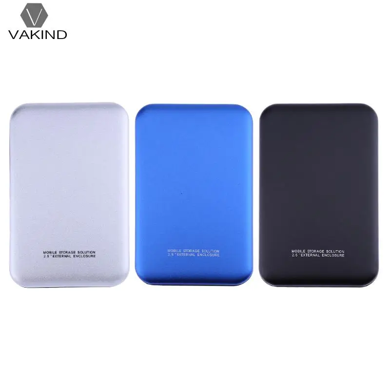 

Aluminum Alloy 2.5" Mobile Hard Disk Drive Box HDD SSD Enclosure Caddy Box USB 2.0 to SATA Hard Disk Case Support 2TB