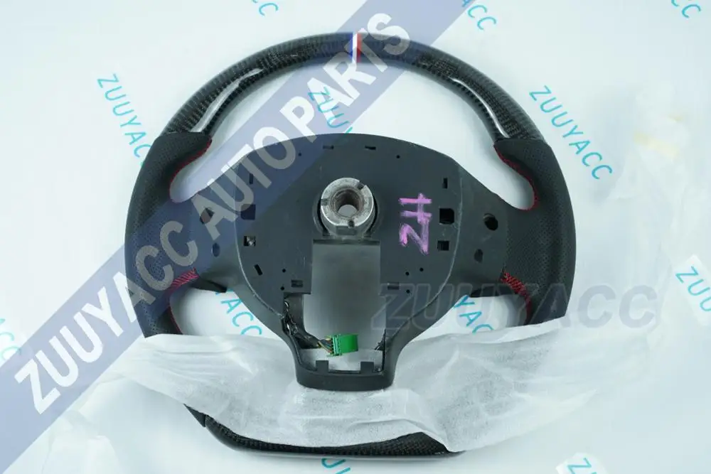 Рулевое колесо из углеродного волокна и кожи для Mitsubishi Lancer|Рулевые колеса
