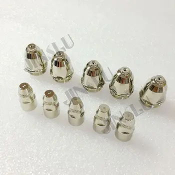 

45PCS P80 P-80 Torch Kits Roller Guide Wheel , Electrode , Tip , Shield Cup, Air Plasma Cutting Torch Consumables