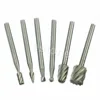 New 6pcs HSS Routing Router Grinding Bits Burr For Rotary Tool Dremel Mini ► Photo 3/6