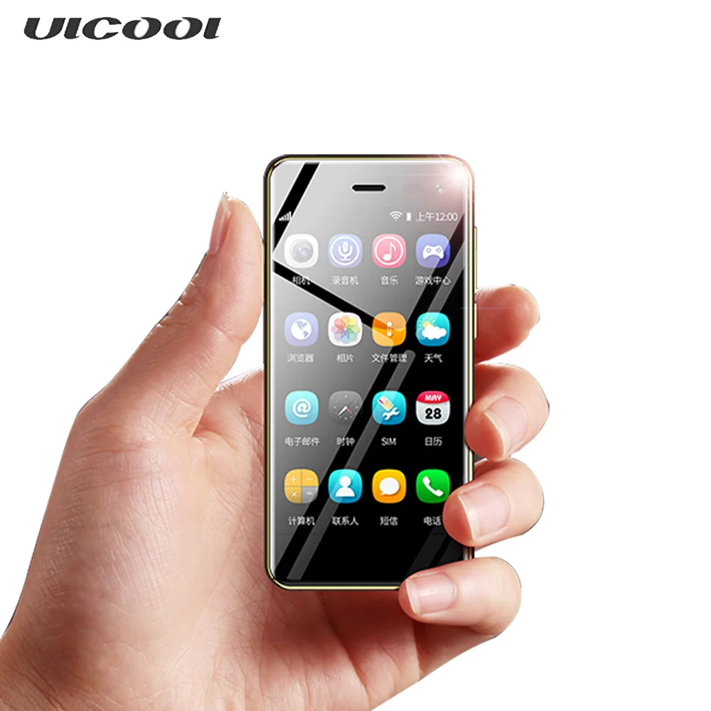 

Mini Smart phone U2 4G MTK6739 1GB 8GB 3.15Inch Mini Screen Android 8.1 5MP Google Play Smallest mobile phone
