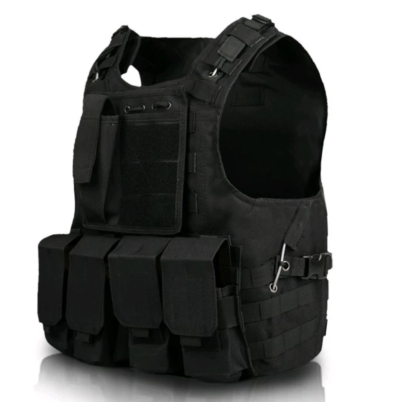 Tactical vest USMC Airsoft Tactical Military Molle Combat Assault Plate Carrier Vest 13 Colors CS clothing Professional sales 201606112014