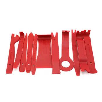 

11Pcs Auto Car Radio Panel Interior Door Clip Panel Pry Tool Trim Dashboard Removal Opening Tool Set DIY Car Pry Repair Tool Kit