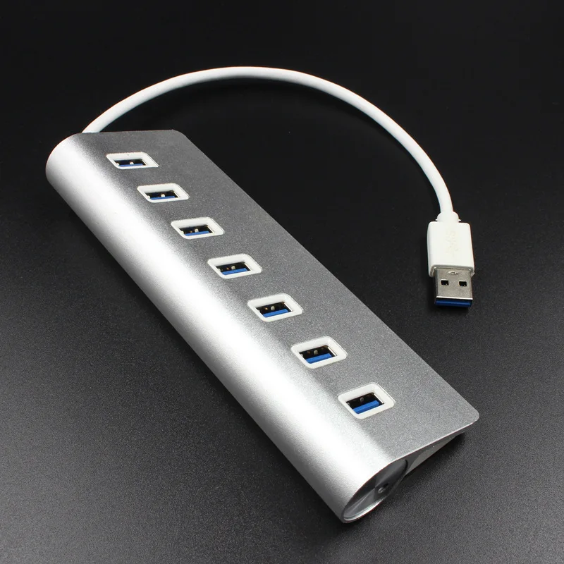 High Speed 7 Port USB 3.0 Hubs USB Hub Expander USB Type Charger Splitter Adapter For PC Laptop Phone Computer Accessories5