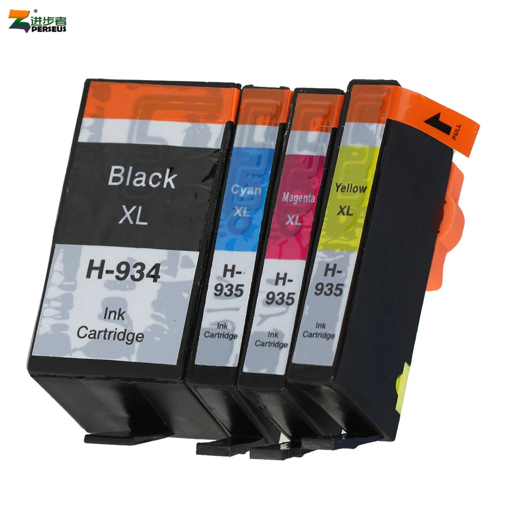 PERSEUS Ink Cartridge For HP 934XL 935XL (Black,Yellow,Cyan,Magenta)Compatible Officejet Pro