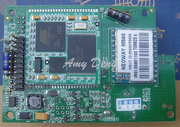 

NEOWAY gsm M590 module containing at91sam9260 and s29gl128p10tfi01
