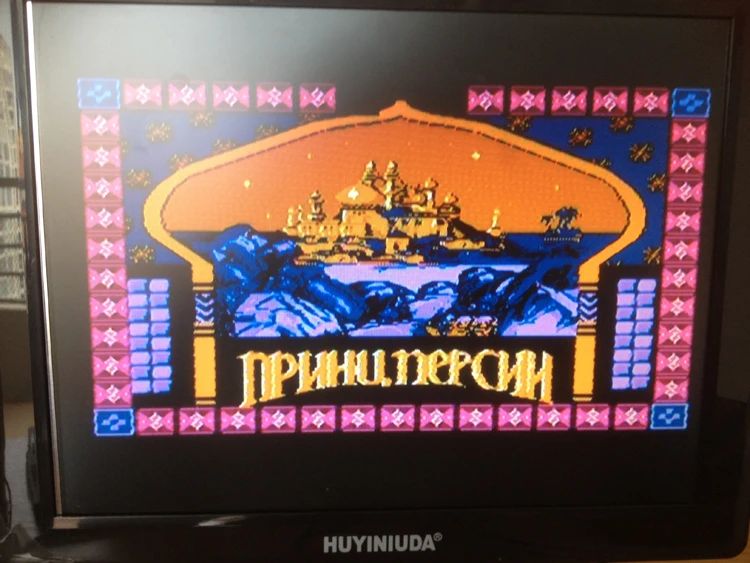Новая 8-битная 60pin игровая карта-Принц Персии