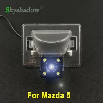 

HD Car CCD 4 LED Night Vision Backup Rear View Camera Waterproof Parking Assistance For Mazda 5 2006 2007 2008 2009 2010 M5