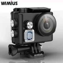 Wimius WIFI Sports Action Camera 4K Mini Video Helmet Cam Full HD 1080P 60fps 16MP Outdoor Cameras Go Waterproof 60M Pro Car DVR