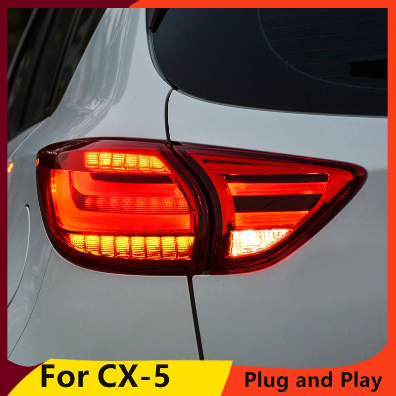 

KOWELL Car Styling for Mazda CX-5 2013-2016 Tail Lights CX-5 LED Tail Light Rear Lamp DRL+Brake+Park+Signal