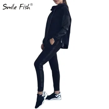

Pullovers Hoodies 2 Pieces Sets Fashion Tracksuits Casual Women Sports Hooded Drawstring Hoodie Autumn Thick Sweatshirts GV648