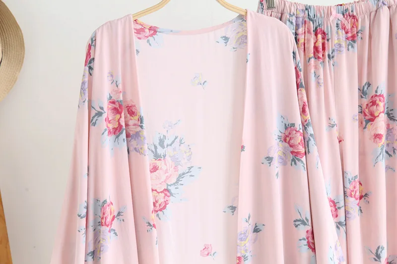 rayon pajamas sets (1)