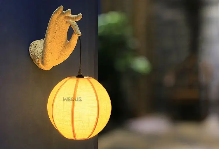Ретро Китайский настенный светильник для гостиной Чайный домик коридор двор балкон кафе ресторан декоративный художественный Светильник Бра