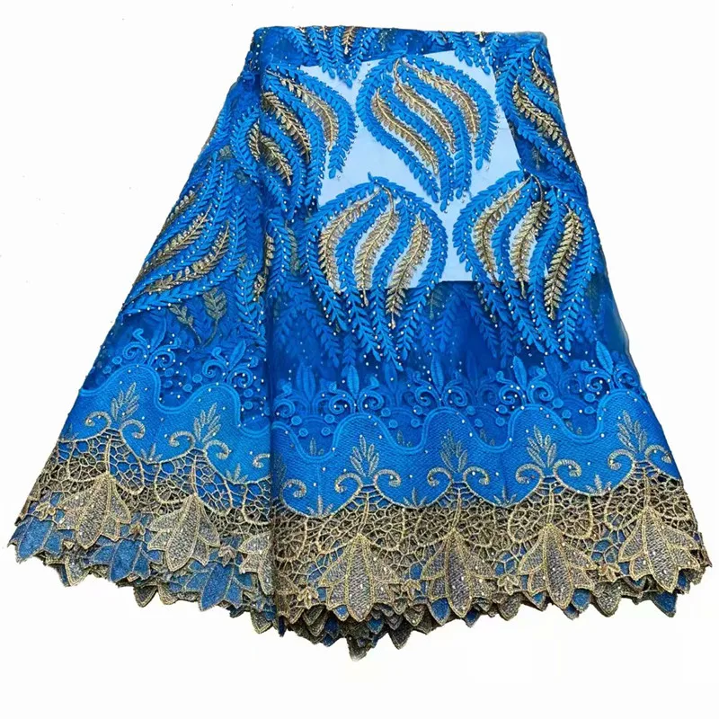 

ZQ!African Lace Fabric 2018 Embroidered French Laces Fabric High Quality French Tulle Lace Fabric For Wedding Dress ! L110123