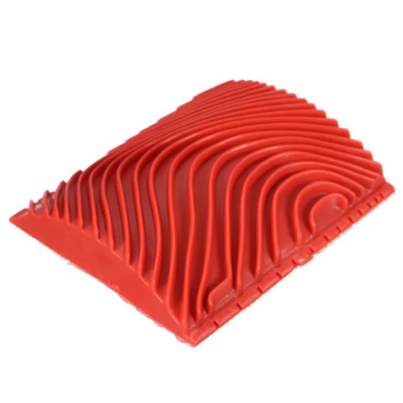 2pcs Large Small Wood Graining Pattern Rubber DIY Graining  Painting Tool For Wall Decorative Tools