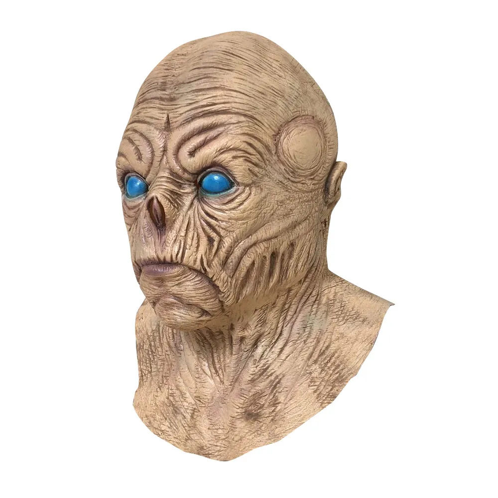 Безопасный изящный Зомби костюм с маской реквизит вампир инопланетянин маска на Хэллоуин Забавный подарок Z0304