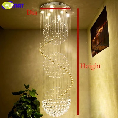 modern k9 crystal lightings