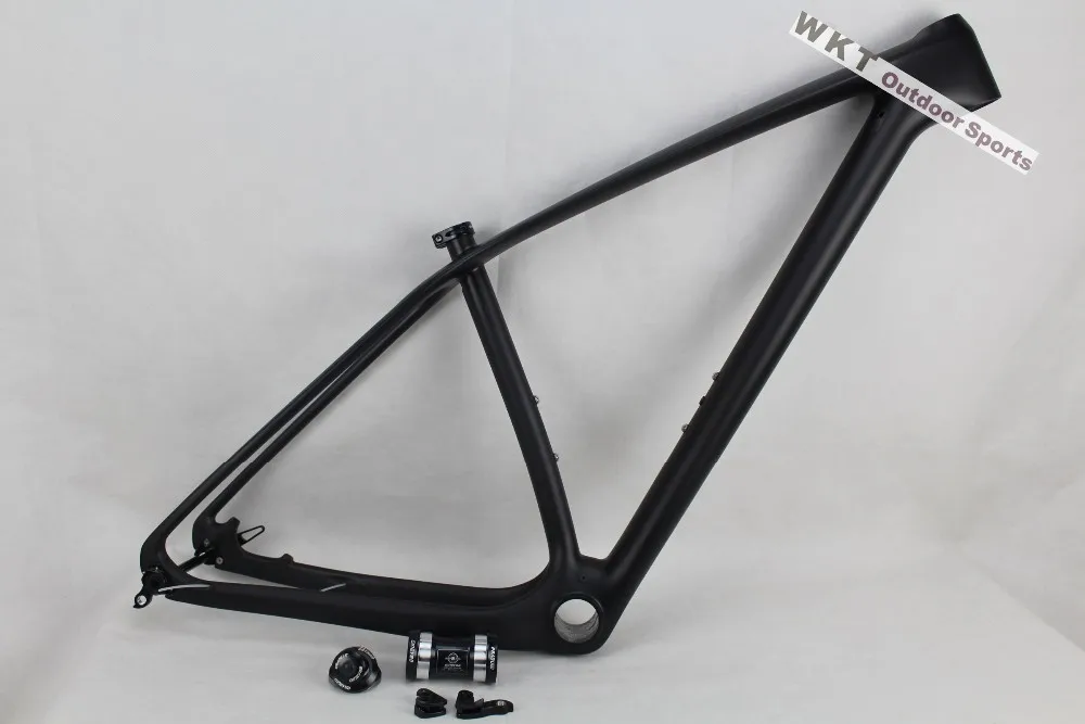 Clearance Double 11 2018 MTB bike 29er carbon frame 142x12 axle thru MTB carbon frame 29 inch 135x9mm  size 15/17/19/21" 9