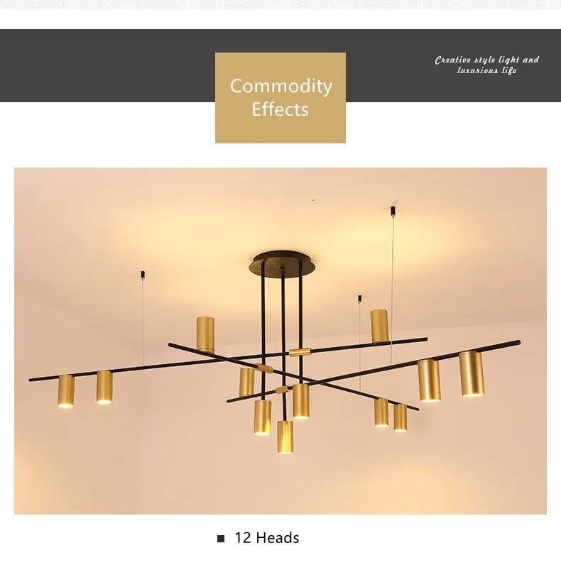 Modern Nordic Led Chandelier Lighting Living Room Kitchen Lustre Art Deco Chandeliers8