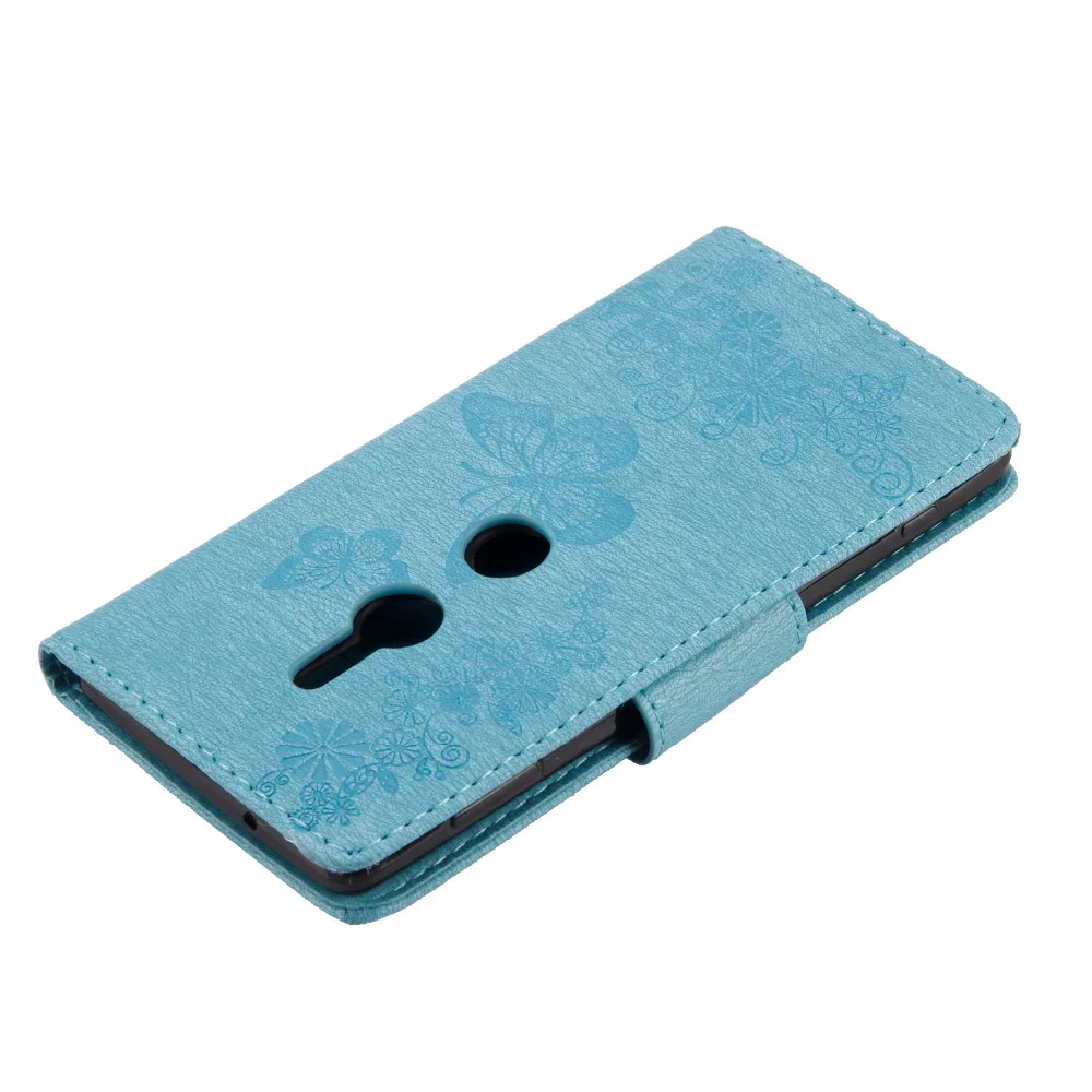 Retro Printing Butterfly Wallet Flip PU Leather Strap Stand Case For SONY Xperia L1 XZ1XZ1 CompactXA2 XA2 UltraXZ2 Cover (10)