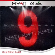 Ночной клуб, светодиодный видео настенный светодиодный сценический фон дизайн светодиодный видео занавес